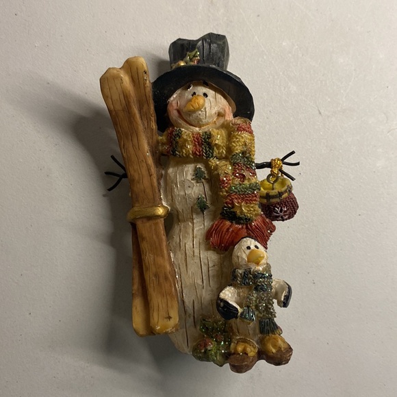 Farmhouse Style Snowman Ornament - Picture 6 of 6